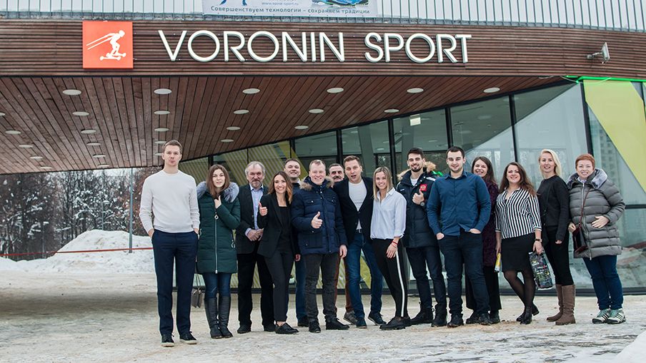 открытие лыжероллерного клуба Voronin sport на территории Олимпийской деревни в Москве, партнер Ideal-pharma Peptide